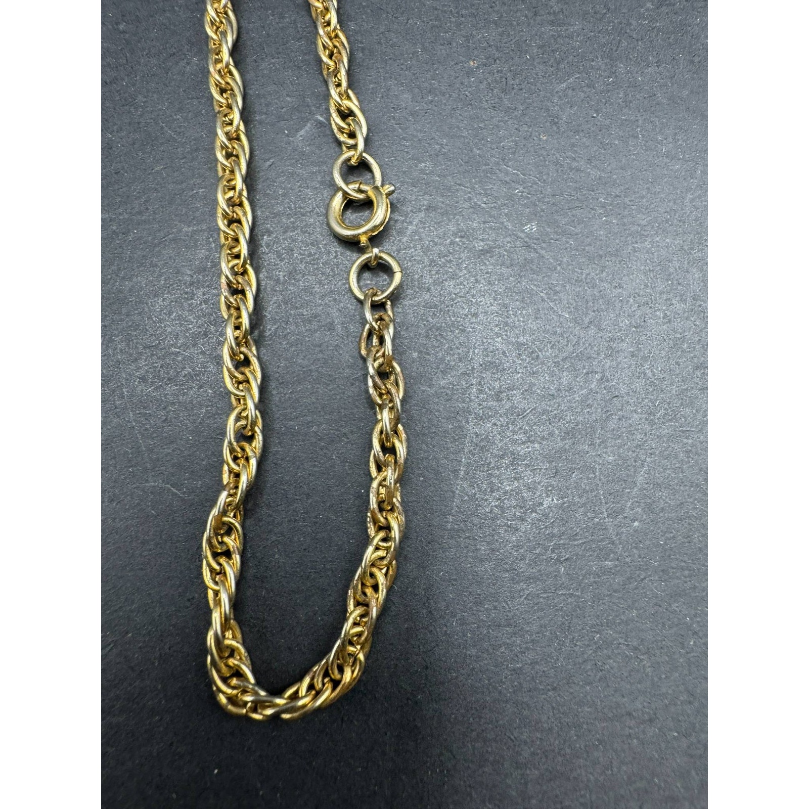 Vintage Hampden 17 Jewels Pendant Watch Necklace Gold Tone Ornate Engraved — image 3 of 8